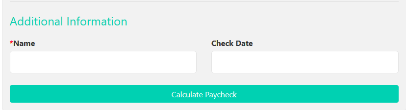 paycheck additional information