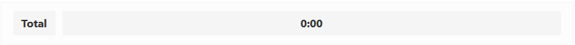 total time after lunch break